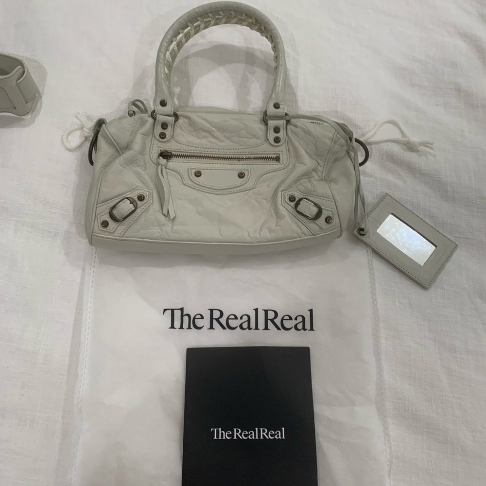 BALENCIAGA City Mini - Off White